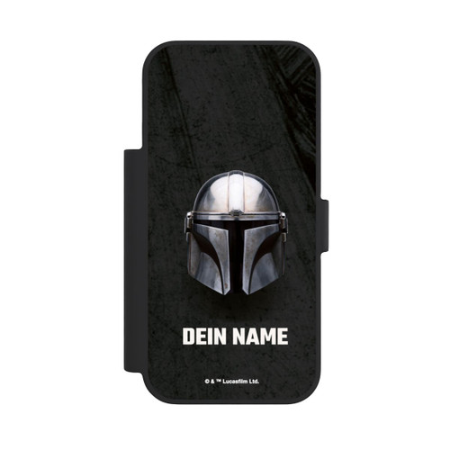 Apple iPhone 18 Pro NIVOflip Star Wars Mandalorian Black Helmet personnalisable