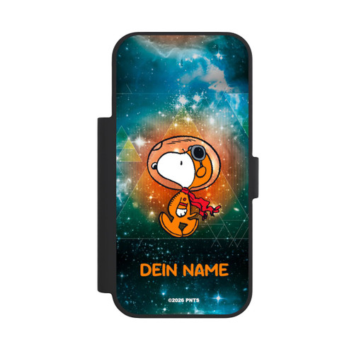 Apple iPhone 18 Pro NIVOflip Snoopy Voyageur de l'espace Personnalisable