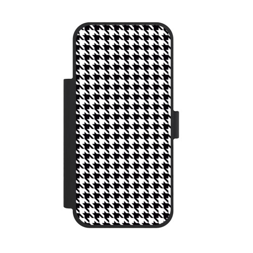 Apple iPhone 18 Pro Max NIVOflip Hahnentritt Schwarz Weiß