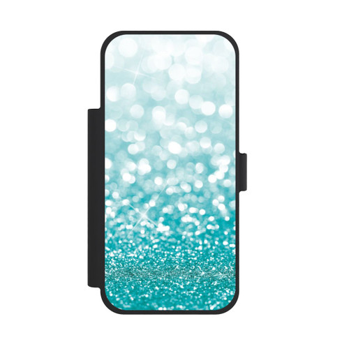 Apple iPhone 18 Pro Max NIVOflip Pluie de Paillettes Pétroles Look