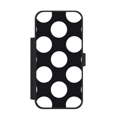 Apple iPhone 18 Pro Max NIVOflip Big Dots - black