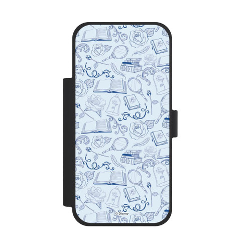 Apple iPhone 18 Pro Max NIVOflip Beauty and Beast Pattern Blue