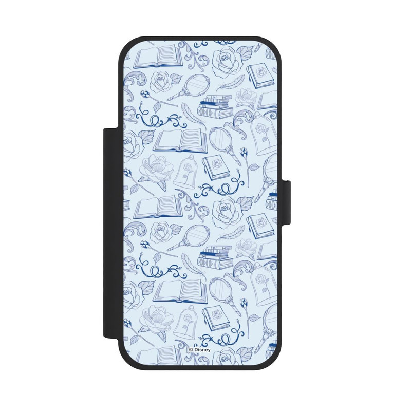 iPhone 18 Pro Max NIVOflip Beauty and Beast Pattern Blue