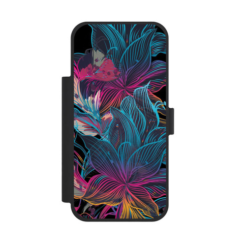Apple iPhone 18 Pro Max NIVOflip Le pouvoir des fleurs néon