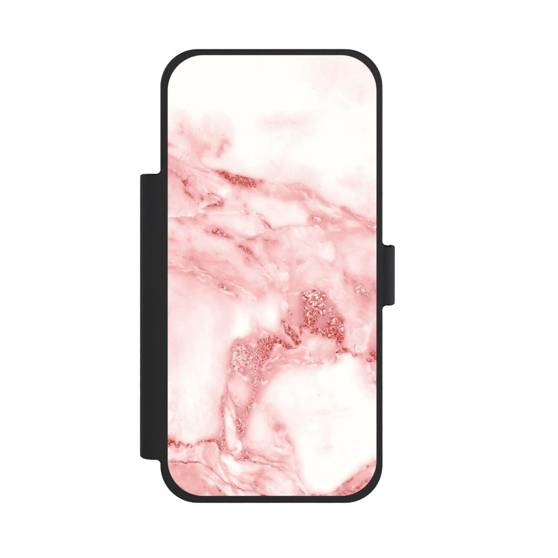 iPhone 18 Pro Max NIVOflip Marbre Rose et Blanc