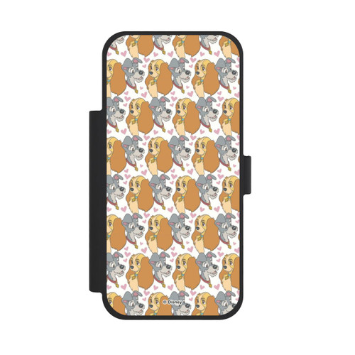 Apple iPhone 18 Pro Max NIVOflip La Belle et Le Chlochard Motif Cœurs