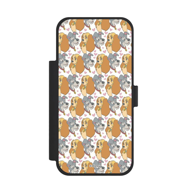 iPhone 18 Pro Max NIVOflip La Belle et Le Chlochard Motif Cœurs