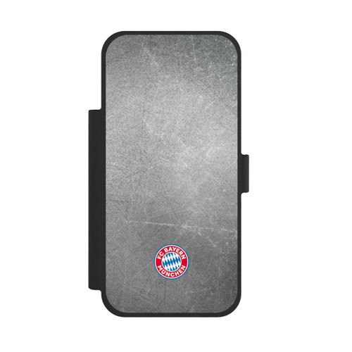 Apple iPhone 18 Pro Max NIVOflip Klassisches FCB Logo Klein - Bunt auf Metalllook