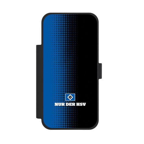 Apple iPhone 18 Pro Max NIVOflip Nur der HSV - Rautenraster Schwarz