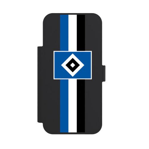 Apple iPhone 18 Pro Max NIVOflip HSV Streifen - Blau-Weiß-Schwarz - ohne Hintergrund