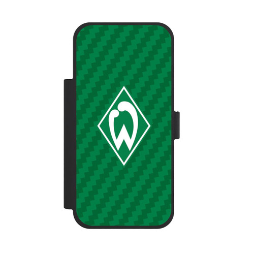 Apple iPhone 18 Pro Max NIVOflip Carbonlook - Werder Bremen