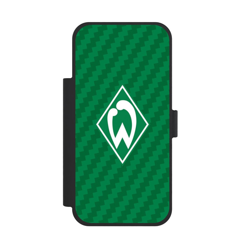 iPhone 18 Pro Max NIVOflip Carbonlook - Werder Bremen