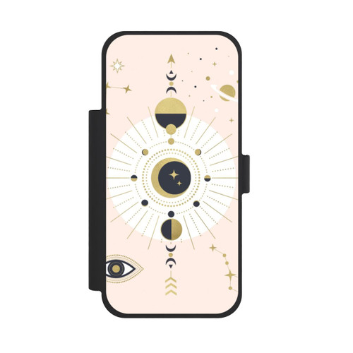 Apple iPhone 18 Pro Max NIVOflip Look abstrait or rose