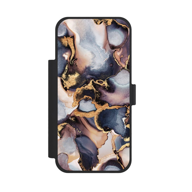 iPhone 18 Pro Max NIVOflip Verträumte Tinte Grau-Golddruck