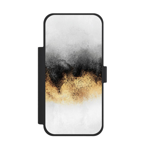 Apple iPhone 18 Pro Max NIVOflip Grauer Himmelstaub Golddruck