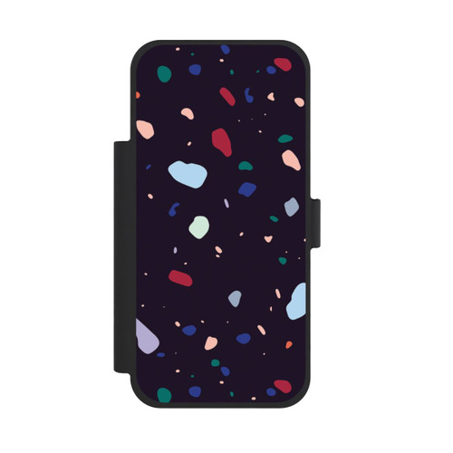 Apple iPhone 18 Pro Max NIVOflip Terrazzo arrondi foncé moderne