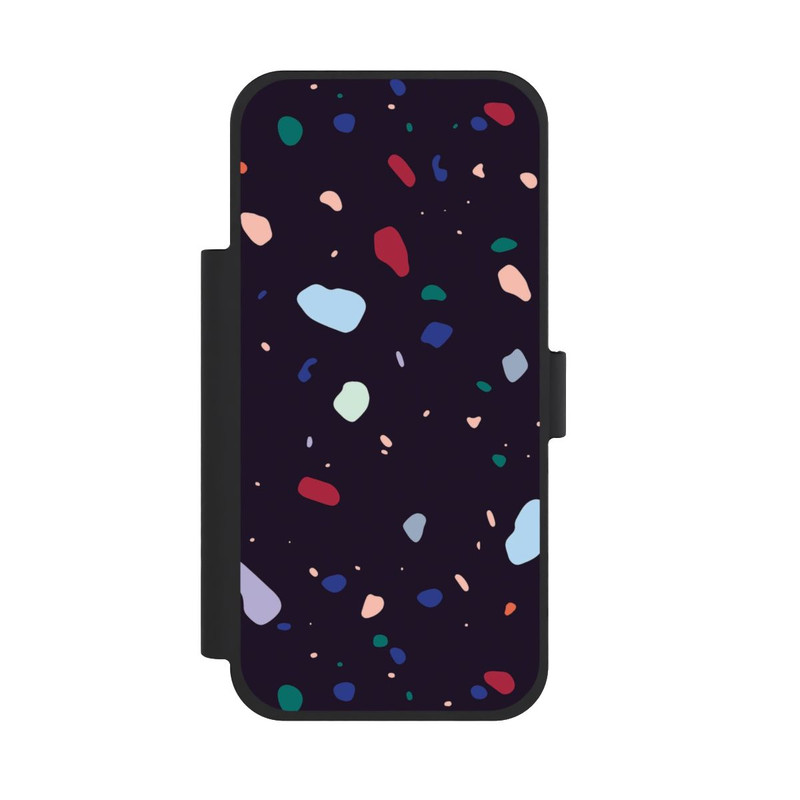 iPhone 18 Pro Max NIVOflip Terrazzo arrondi foncé moderne