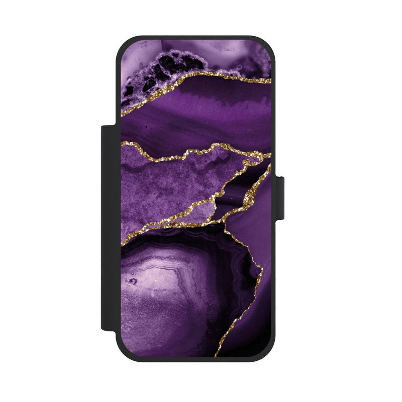 iPhone 18 Pro Max NIVOflip Marbre Violet Paysage
