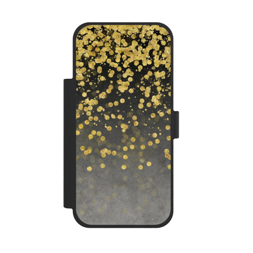 Apple iPhone 18 Pro Max NIVOflip Pluie glamoureuse dorée
