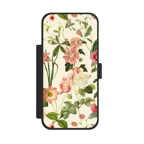 Apple iPhone 18 Pro Max NIVOflip Fleurs sauvages sur jaune clair