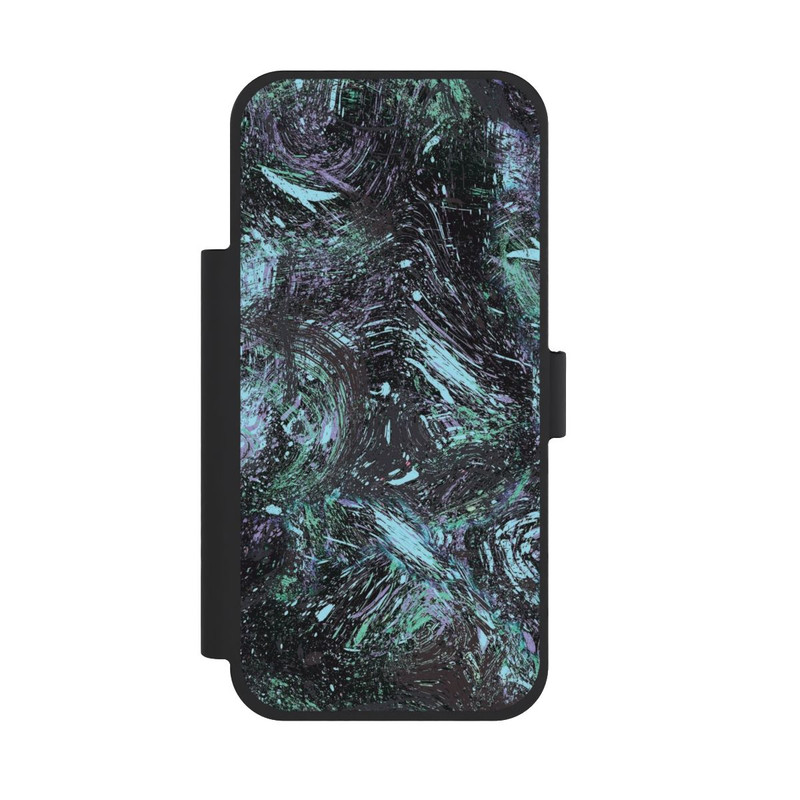 iPhone 18 Pro Max NIVOflip Résumé Dégoulinant De Poussière Pourpre