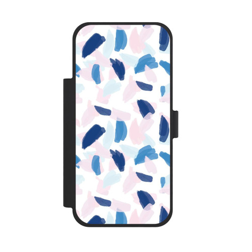 Apple iPhone 18 Pro Max NIVOflip Peinture bleue et rose