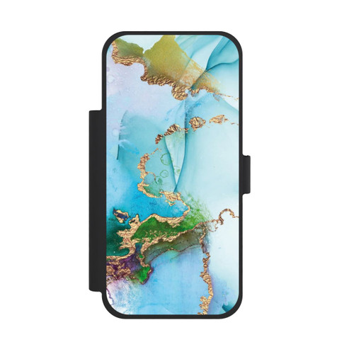 Apple iPhone 18 Pro Max NIVOflip Colourful Marble Glitterlook