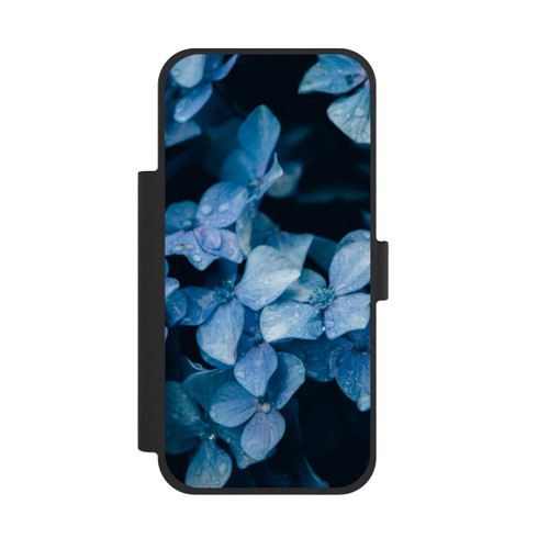 Apple iPhone 18 Pro Max NIVOflip Fleurs bleues 2