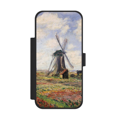 Apple iPhone 18 Pro Max NIVOflip Tulip Fields with the Rijnsburg Windmil by Claude Monet