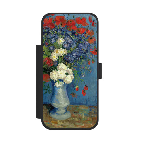 Apple iPhone 18 Pro Max NIVOflip Vase avec Bleuets et Coquelicots - Vicent Van Gogh