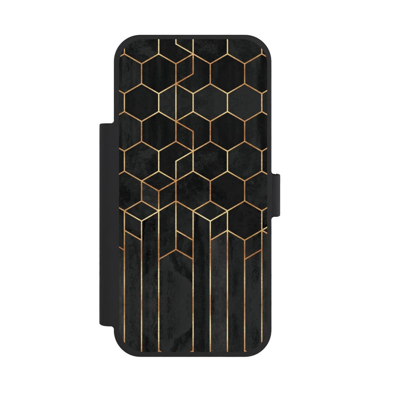 iPhone 18 Pro Max NIVOflip Schwarze Sechsecke