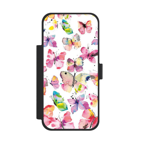 Apple iPhone 18 Pro Max NIVOflip Papillons de printemps aquarelle
