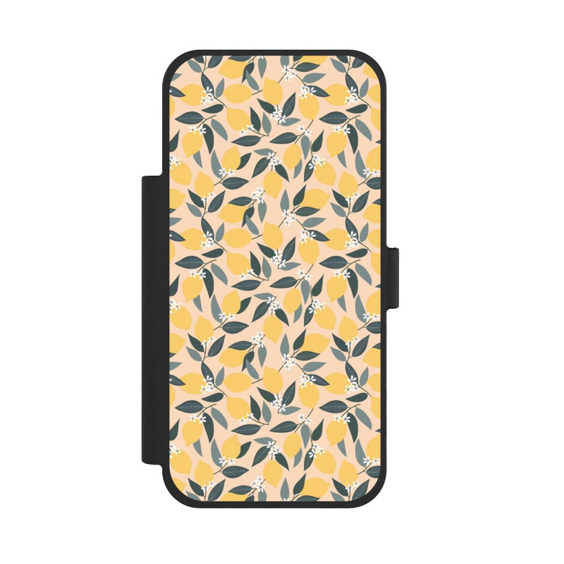 iPhone 18 Pro Max NIVOflip Rosa Zitronen-Muster