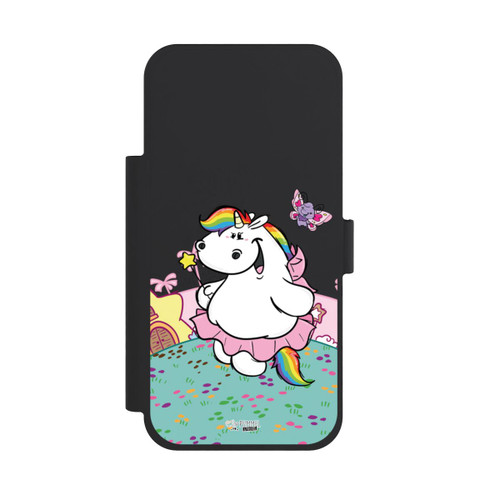Apple iPhone 18 Pro Max NIVOflip Glitter glimmer city Transparent