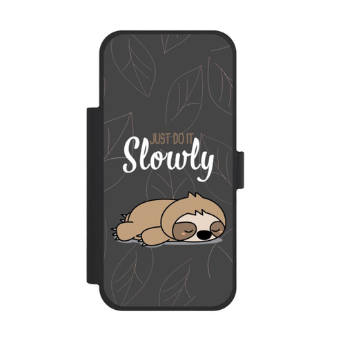 Apple iPhone 18 Pro Max NIVOflip Just Do It Slowly Sloth Grey