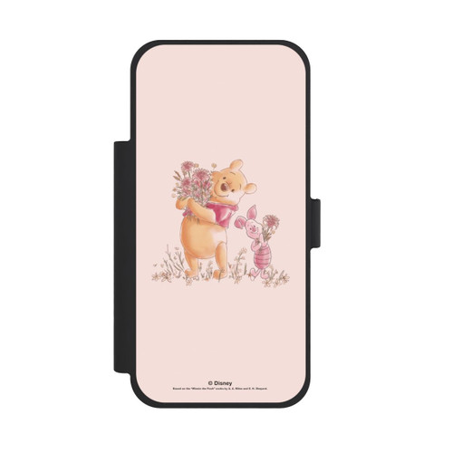 Apple iPhone 18 Pro Max NIVOflip Winnie &amp; Porcinet avec des Fleurs