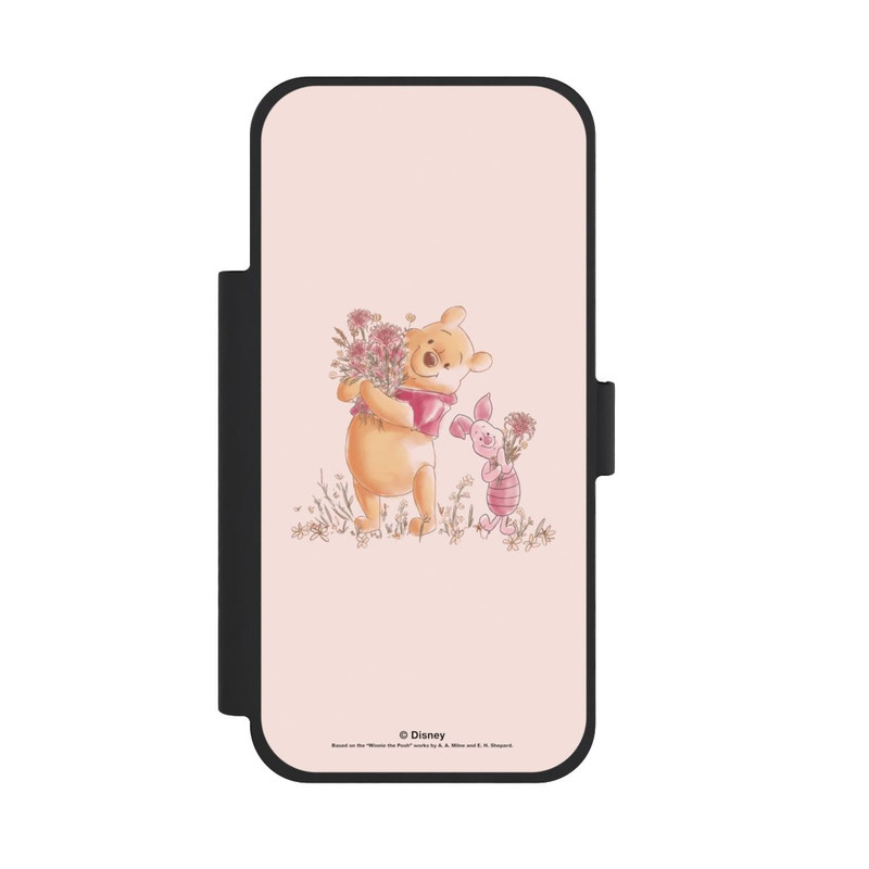iPhone 18 Pro Max NIVOflip Winnie & Porcinet avec des Fleurs