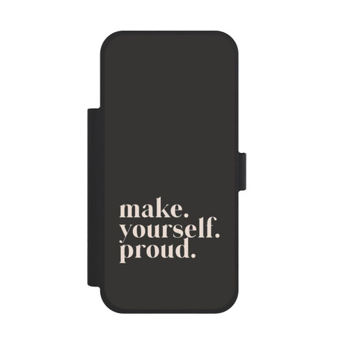 Apple iPhone 18 Pro Max NIVOflip Make Yourself Proud Quote