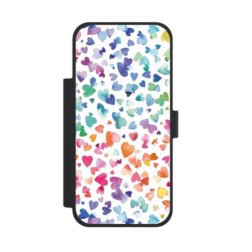 Apple iPhone 18 Pro Max NIVOflip Watercolor Love Hearts