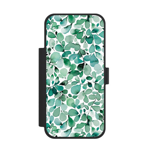 Apple iPhone 18 Pro Max NIVOflip Aquarellmuster Blätter