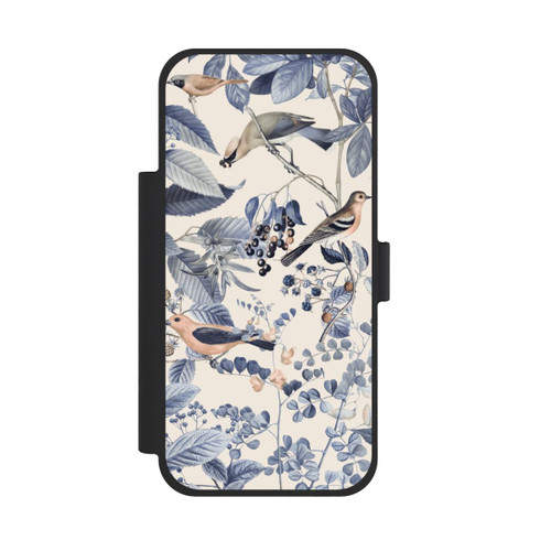 Apple iPhone 18 Pro Max NIVOflip Vögel und Beeren in Beige