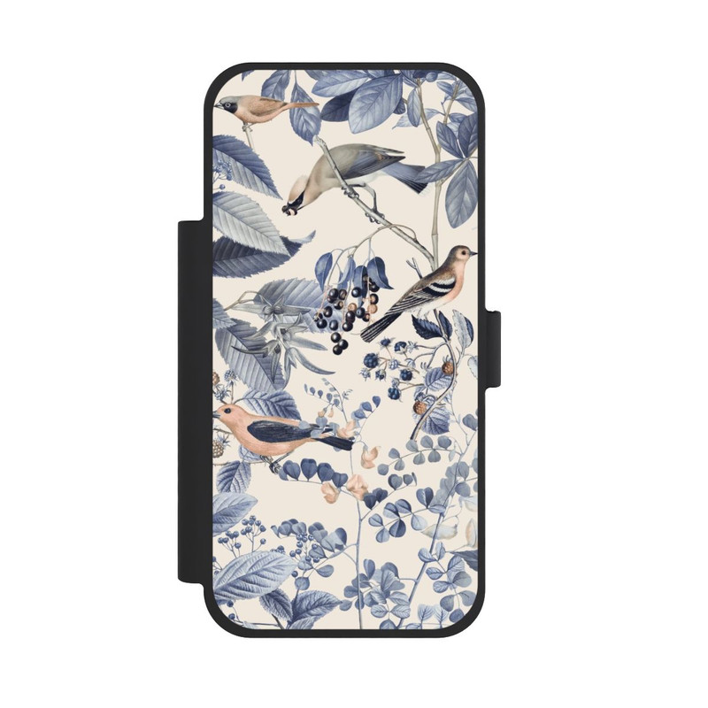 iPhone 18 Pro Max NIVOflip Vögel und Beeren in Beige