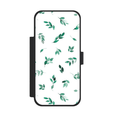 Apple iPhone 18 Pro Max NIVOflip Feuilles d'automne Eucalyptus vert
