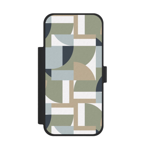 Apple iPhone 18 Pro Max NIVOflip Futuristische Bauhaus Polygone Beige