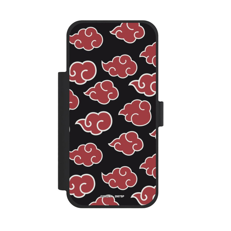 iPhone 18 Pro Max NIVOflip Akatsuki Pattern Noir Big