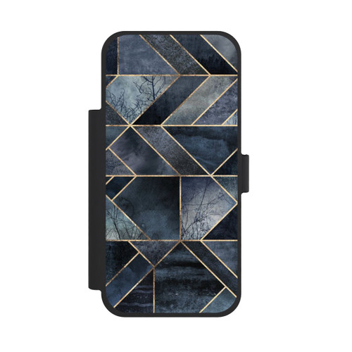 Apple iPhone 18 Pro Max NIVOflip Abstract Nature-Dark Blue