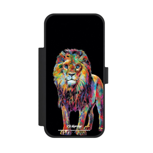 Apple iPhone 18 Pro Max NIVOflip Löwe Bunte Kunst von P.D. Moreno