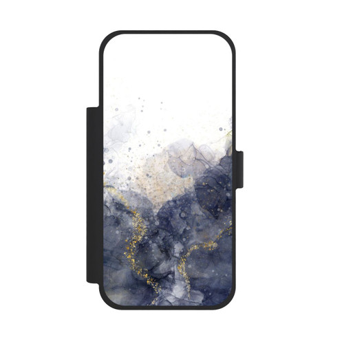 Apple iPhone 18 Pro Max NIVOflip Alcohol Ink Blue Glamour