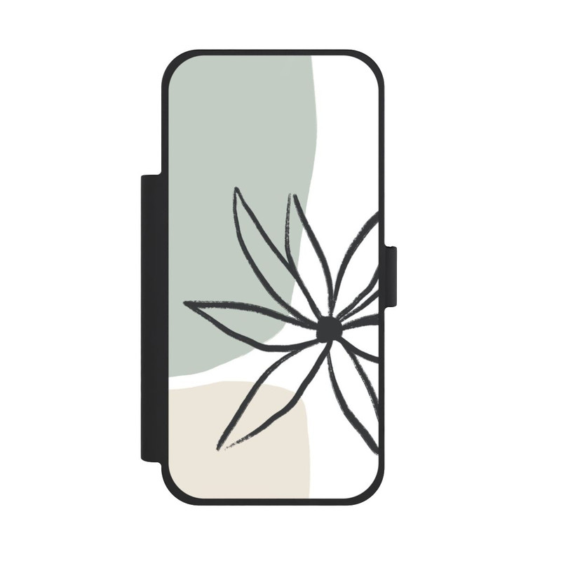 iPhone 18 Pro Max NIVOflip Blume Minze und Sahne