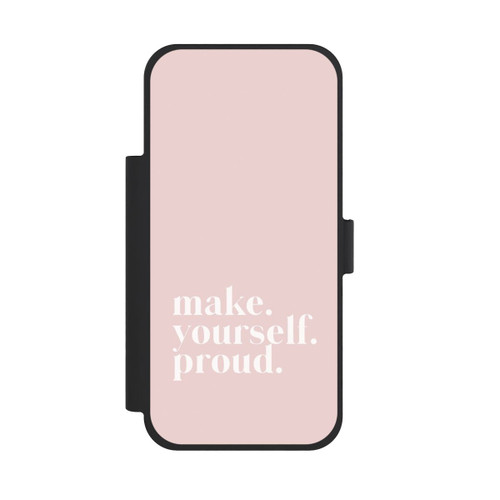 Apple iPhone 18 Pro Max NIVOflip Make Yourself Proud Zitat - Altrosa